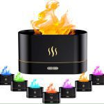 Colorful Simulation Flame Air Humidifier