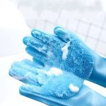 2 pcs Dishwashing Cleaning Gloves