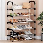 Metal Amazing Shoes Rack Stainless Steel (5Layer)