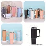 Tumbler Stainless Steel Bottle with Straw