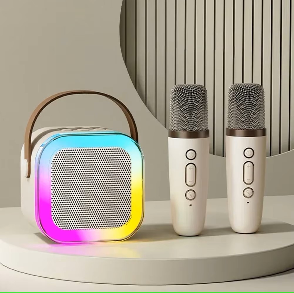 Bluetooth Speaker with 2 wireless microphones