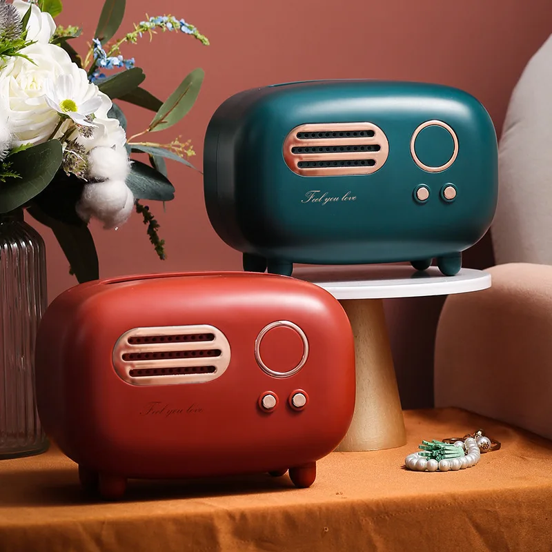 Radio Style Tissue Box
