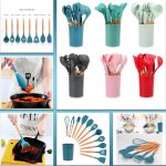 12 Pcs Silicone Cooking Utensil Set