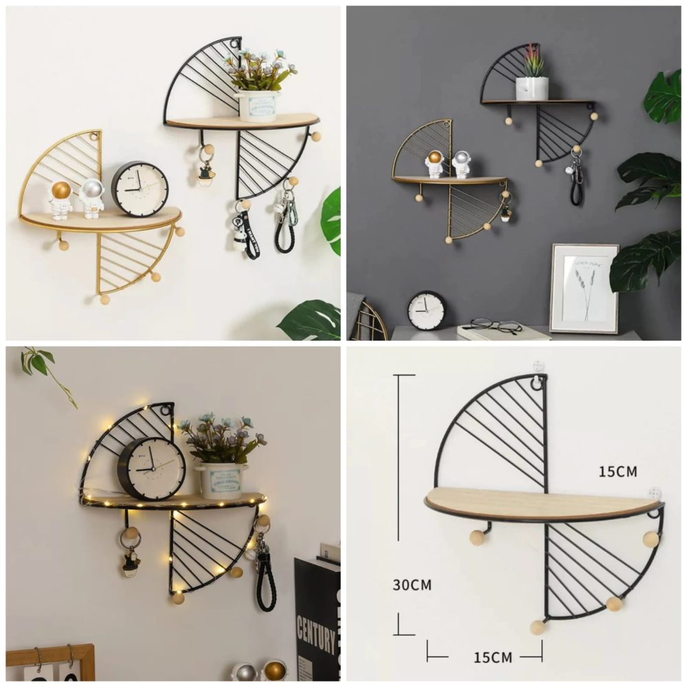 Wall-Mounted Storage Shelf